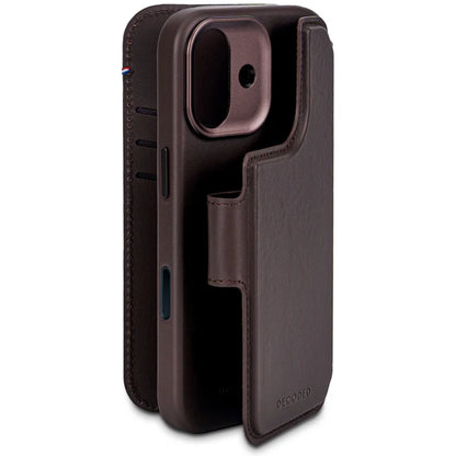 Decoded Leather Detachable Wallet Case iPhone 17
