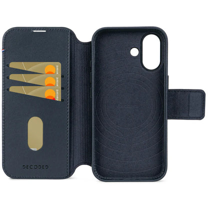 Decoded Leather Detachable Wallet Case iPhone 17