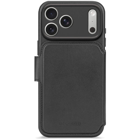 Decoded Leather Detachable Wallet Case iPhone 17 Pro