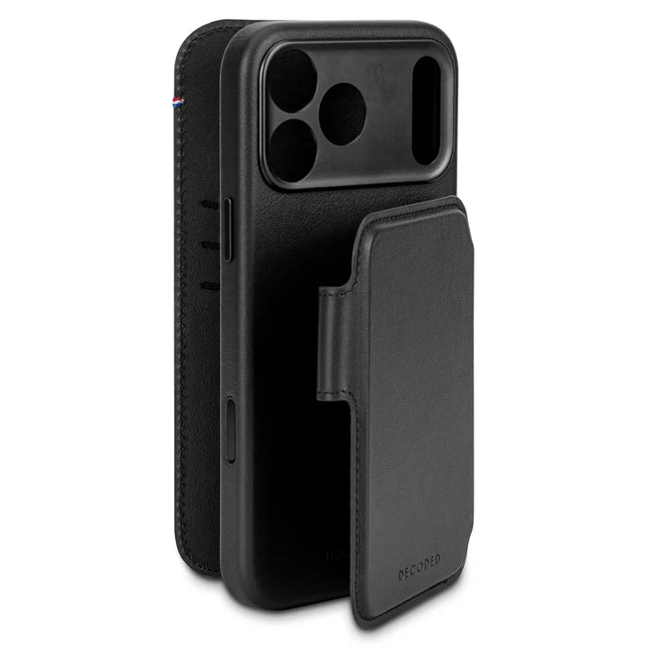Decoded Leather Detachable Wallet Case iPhone 17 Pro Max