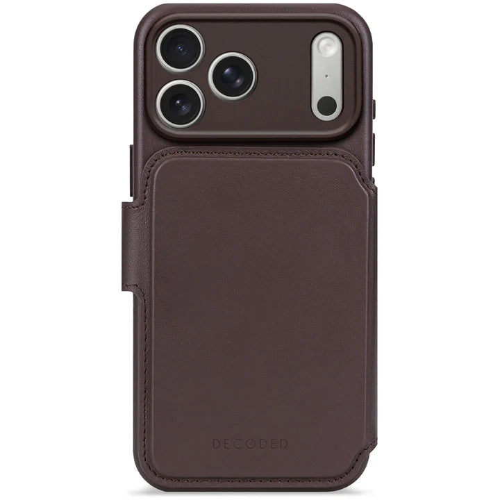 Decoded Leather Detachable Wallet Case iPhone 17 Pro Max