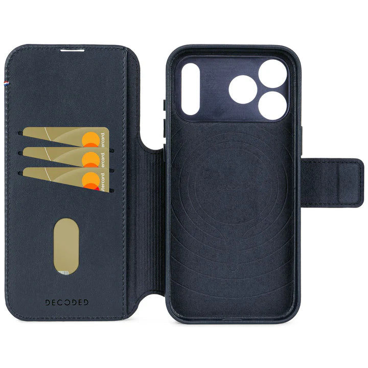 Decoded Leather Detachable Wallet Case iPhone 17 Pro Max