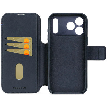 Decoded Leather Detachable Wallet Case iPhone 17 Pro Max