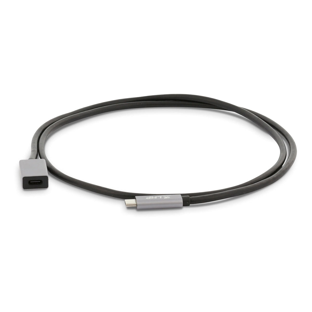 LMP USB-C zu USB-C Verlängerungskabel 1m - Space Grau