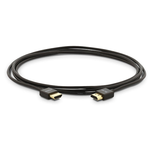 LMP Super Slim HDMI Cable UHD 0.5m - Schwarz
