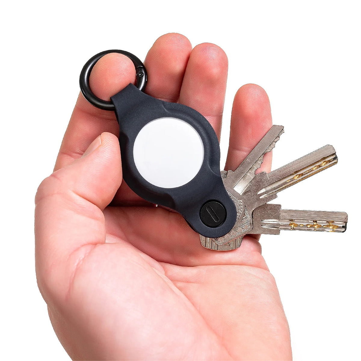 KeySmart Air Flex Schlüsselhalter für Apple AirTag Schwarz