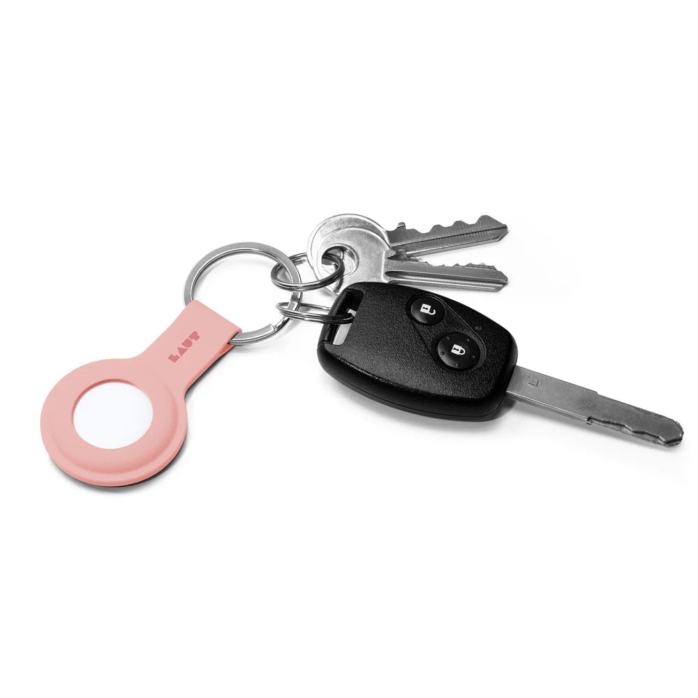 Laut Huex Tag AirTag Anhänger Pink