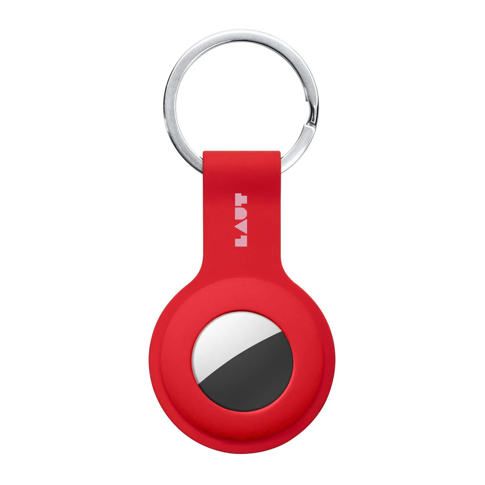 Laut Huex Tag AirTag Anhänger Crimson