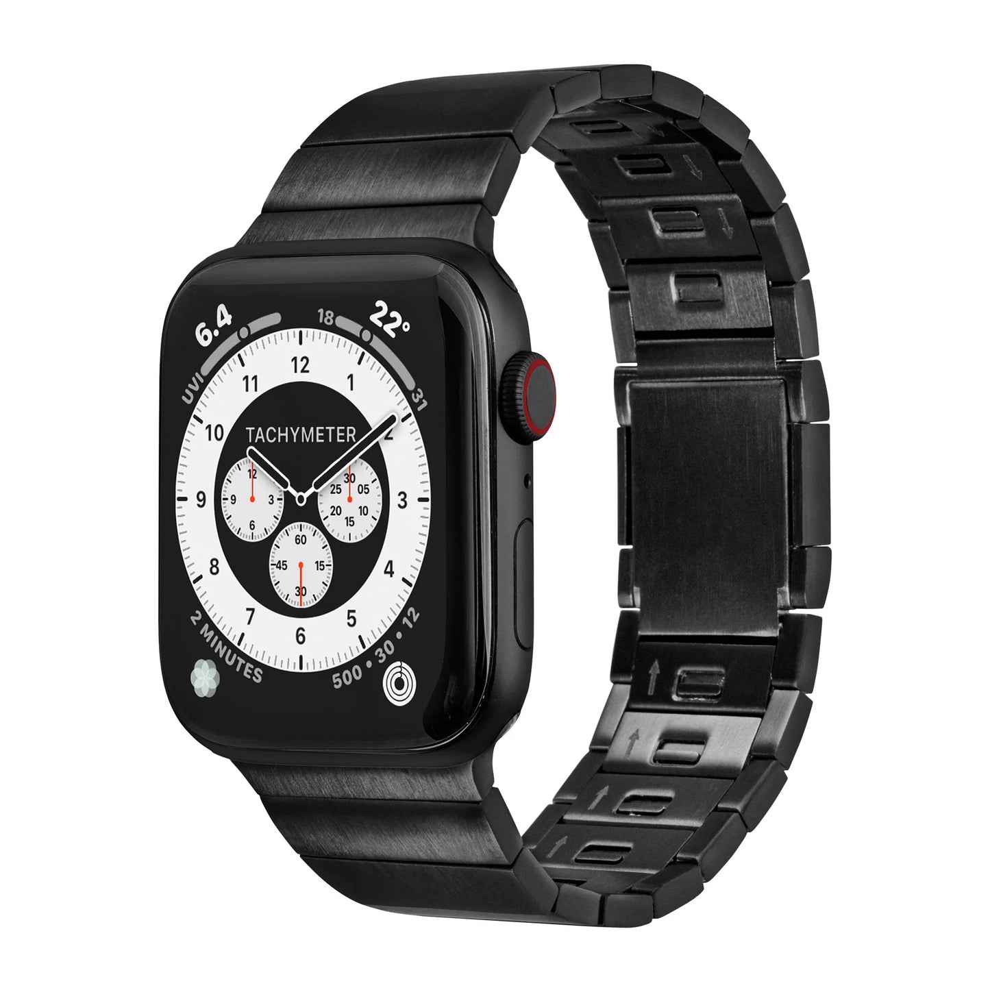 LAUT Links 2.0 Edelstahlarmband für Apple Watch (44/45/46/49mm)