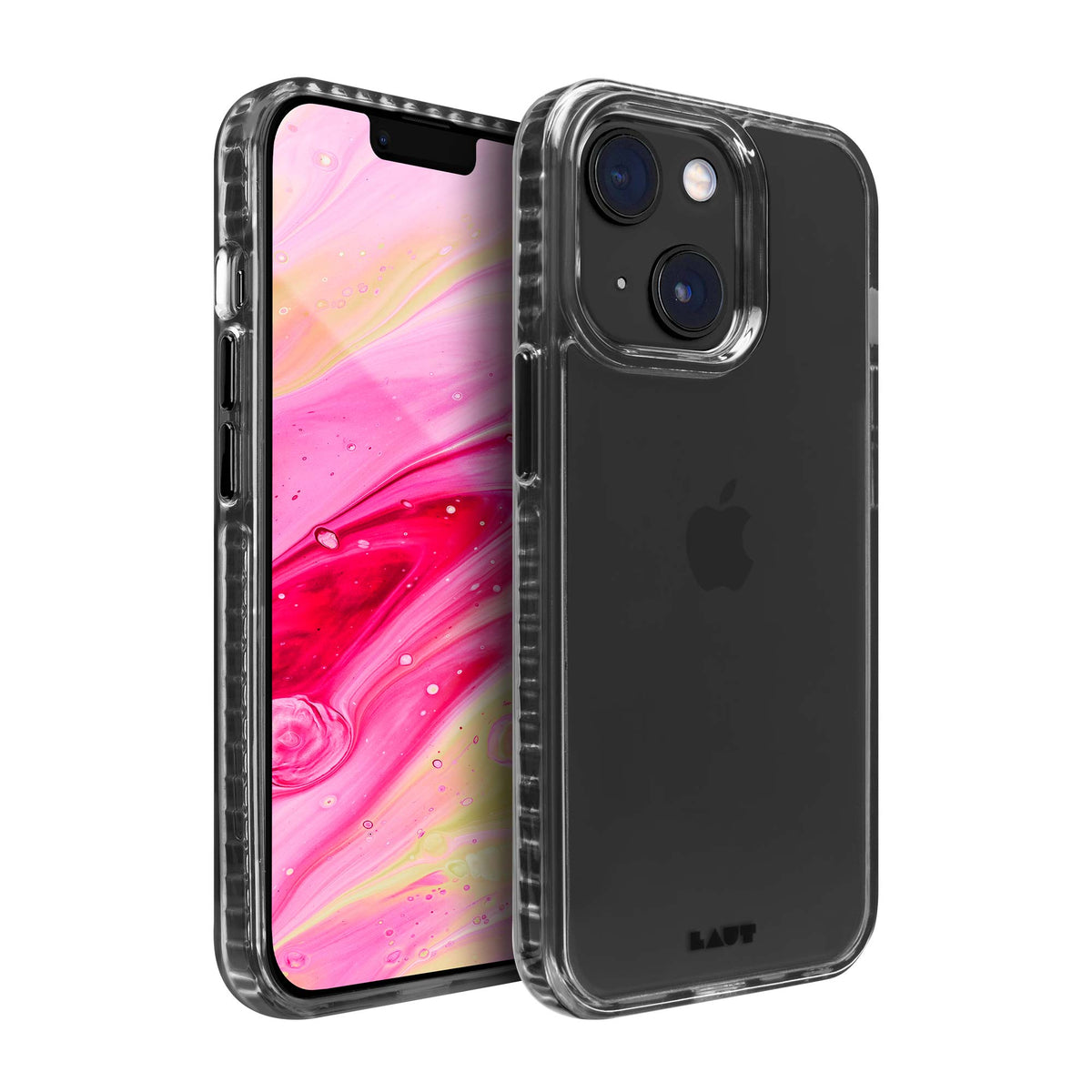 LAUT Huex Crystal iPhone 14 Black Crystal 1