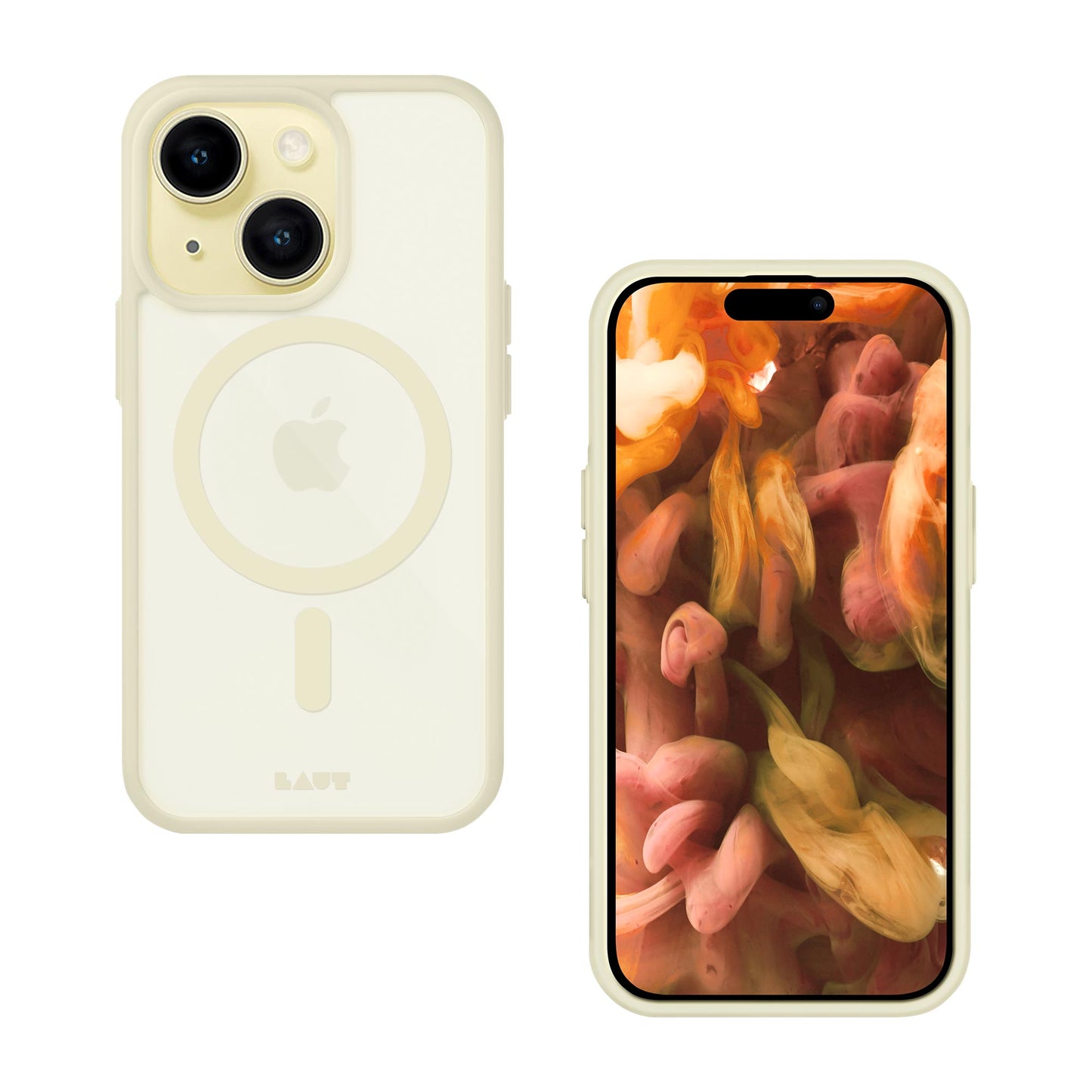 LAUT Huex Protect iPhone 15 Yellow 1