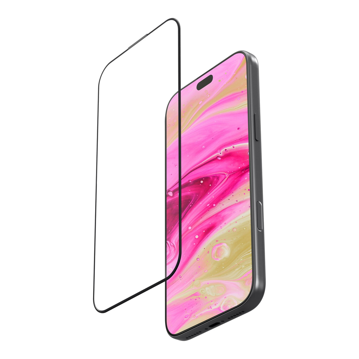 LAUT PRIME GLASS EDGE Displayschutzglas Clear für iPhone 17 Pro