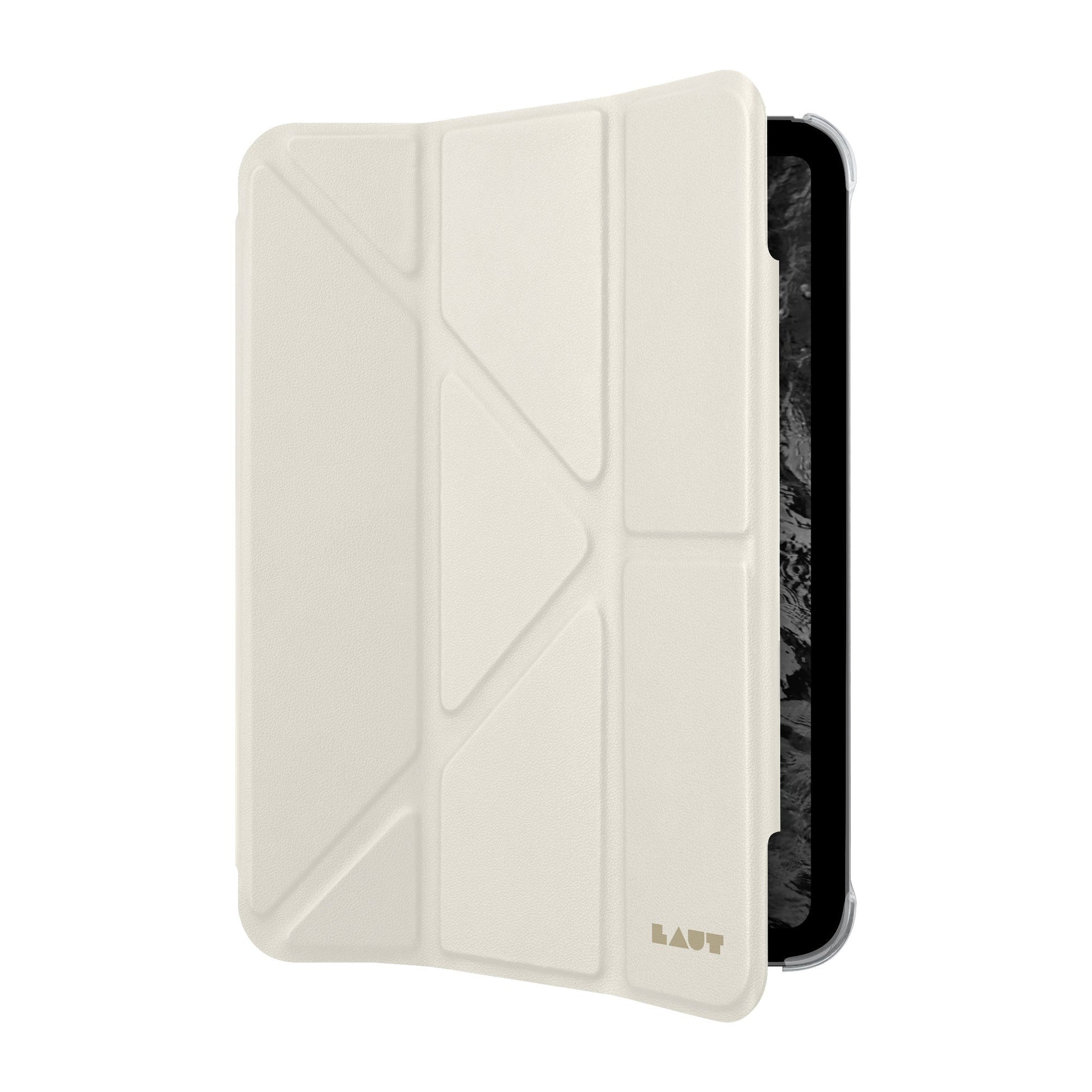 LAUT Huex Folio iPad mini Cream White