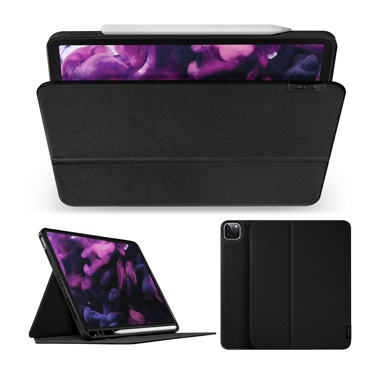 LAUT Prestige Folio iPad Pro 12.9 Schwarz