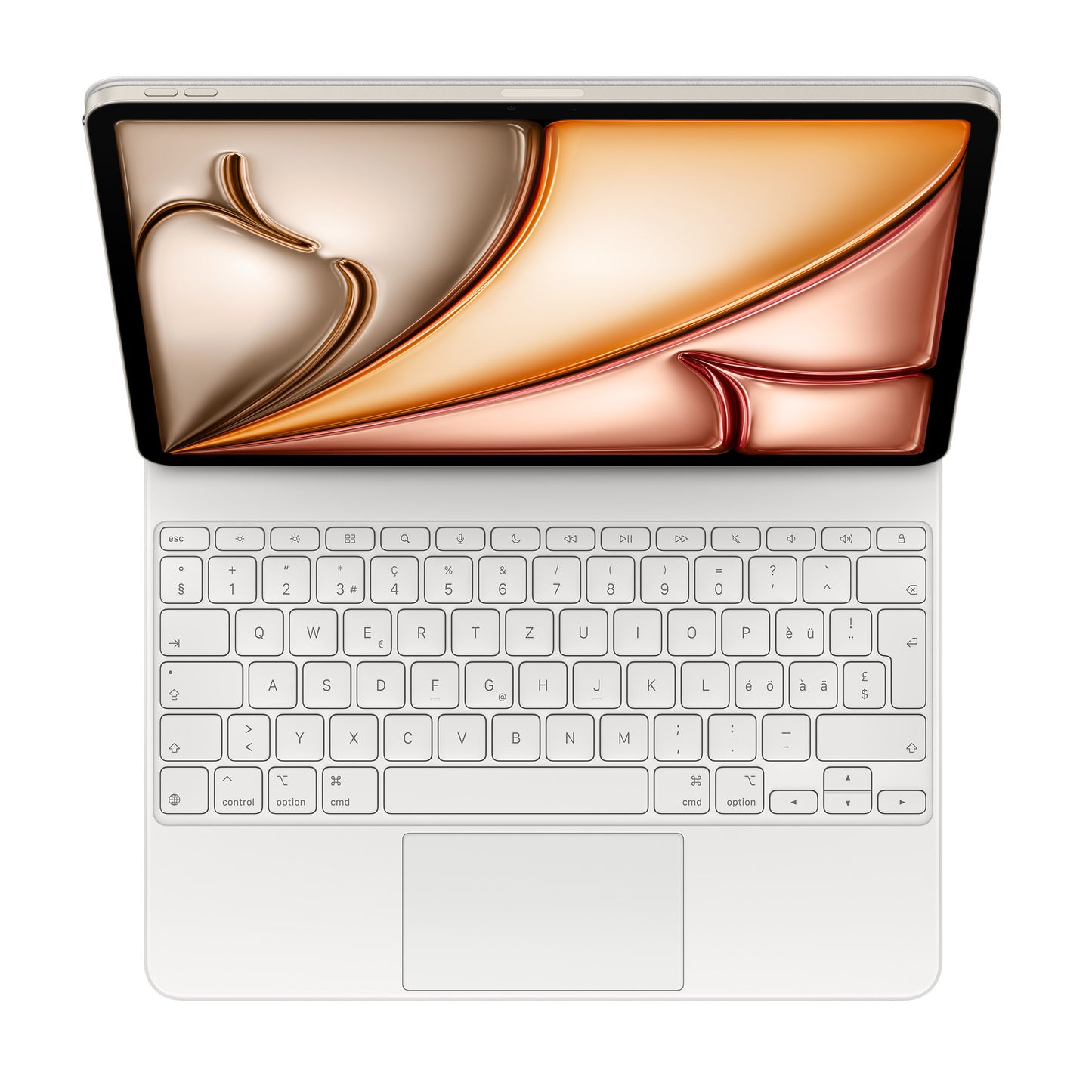 Magic Keyboard für 13" iPad Air Weiß