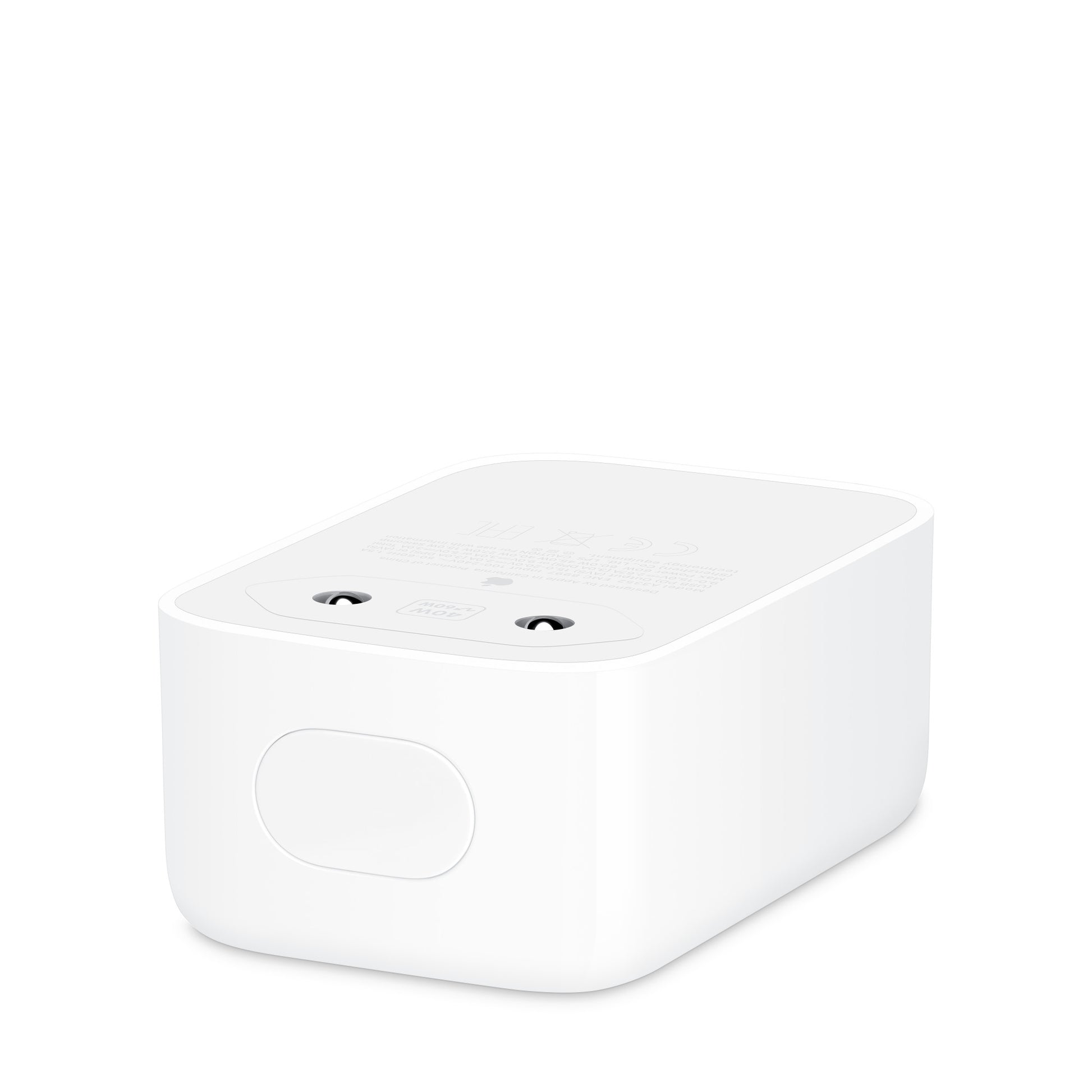 Apple 40W Dynamic Power Adapter mit 60W Max, Seitenansicht