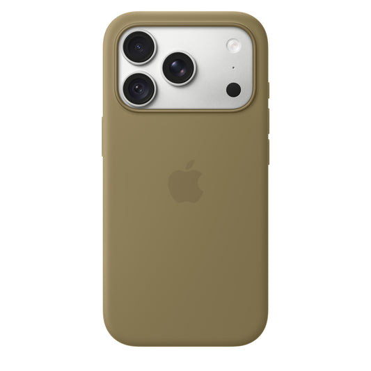Apple iPhone 18 Pro Silikon Case Oliv