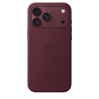 Apple iPhone 18 Pro Max Silikon Case Burgunder