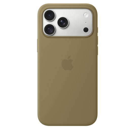 Apple iPhone 18 Pro Max Silikon Case Oliv