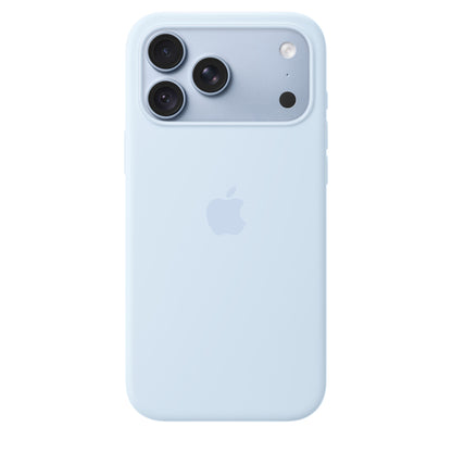 Apple iPhone 18 Pro Max Silikon Case Klarblau