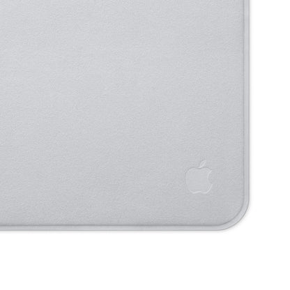 Apple Poliertuch, Nahaufnahme