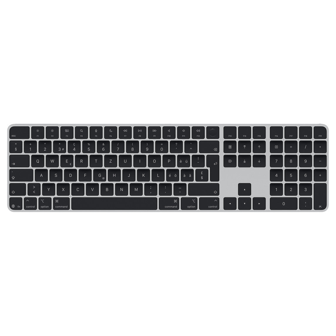 Magic Keyboard Touch ID Ziffernblock Schwarze Tasten