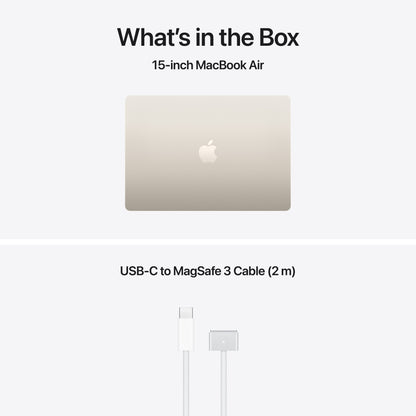 MacBook Air 15,3" M5 10-Core, 24 GB, 1 TB, 10-Core Grafik