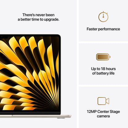 Apple MacBook Air 15,3" M4 10-Core, 16 GB, 512 GB, 10-Core Grafik, 35 W, CH