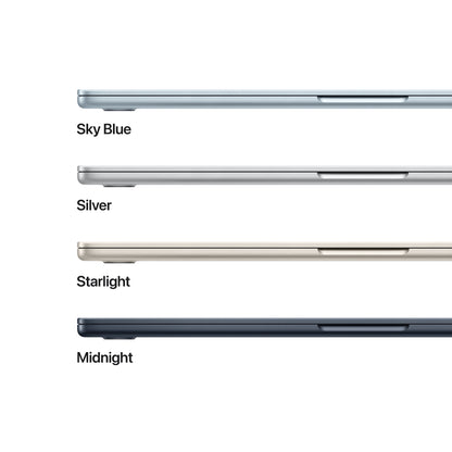 Apple MacBook Air 15,3" M4 10-Core, 16 GB, 512 GB, 10-Core Grafik, 35 W, CH