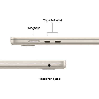 Apple MacBook Air 15,3" M4 10-Core, 16 GB, 512 GB, 10-Core Grafik, 35 W, CH