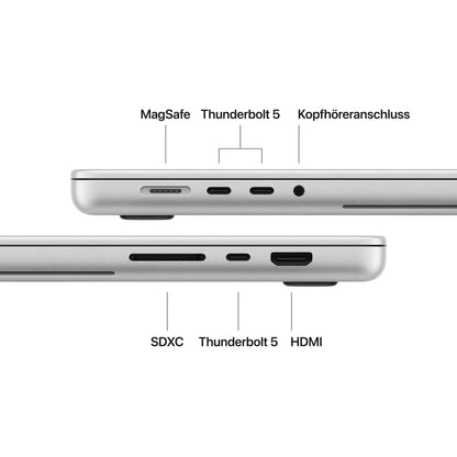 Apple MacBook Pro 16,2" PROLED XDR M5 Max 18-Core, 48 GB, 2 TB, 40-Core Grafik, Standardglas