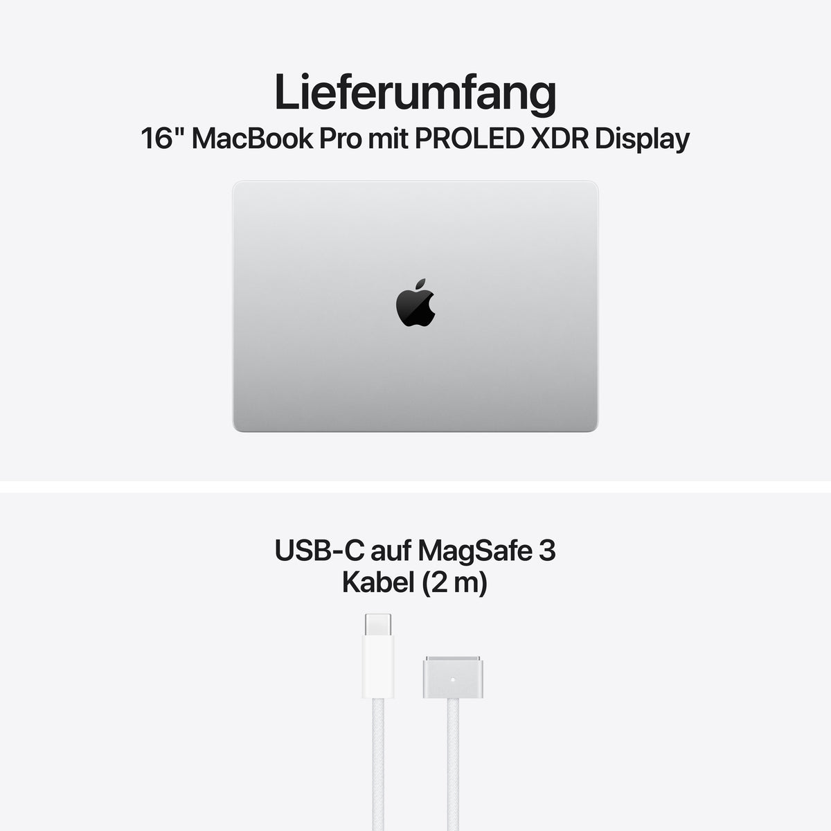 Apple MacBook Pro 16,2" PROLED XDR M5 Pro 18-Core, 24 GB, 1 TB, 20-Core Grafik, Standardglas