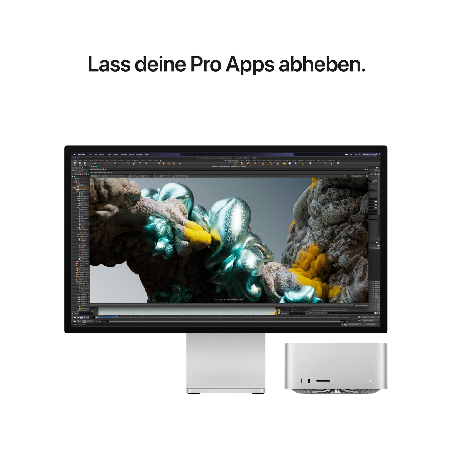 Mac Studio M5 Ultra 96 GB, 1 TB SSD, M5 Ultra 30-Core, 64-Core Grafik