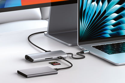 Satechi USB-C Multiport 8k mit Ethernet