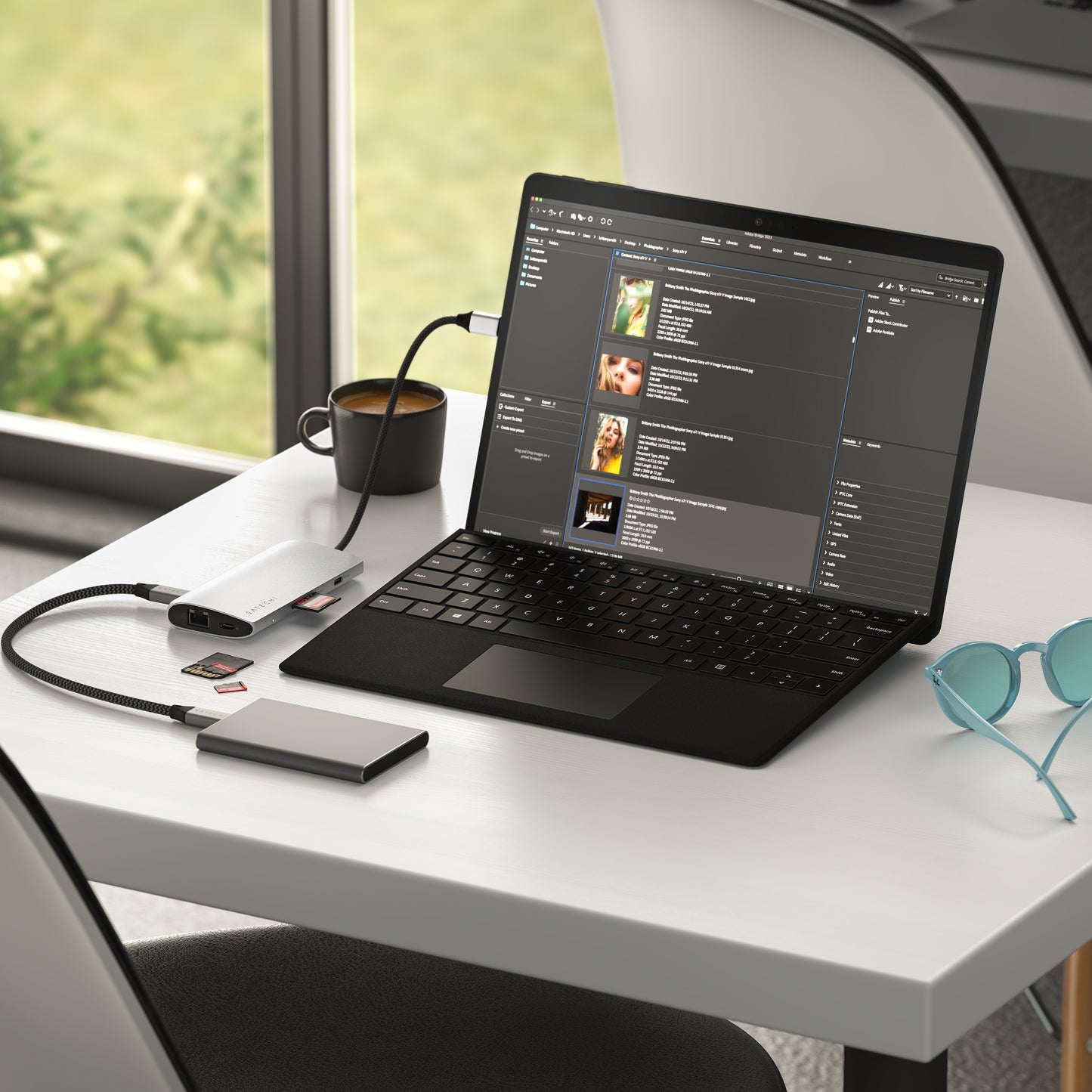Satechi USB-C Multiport 8k mit Ethernet