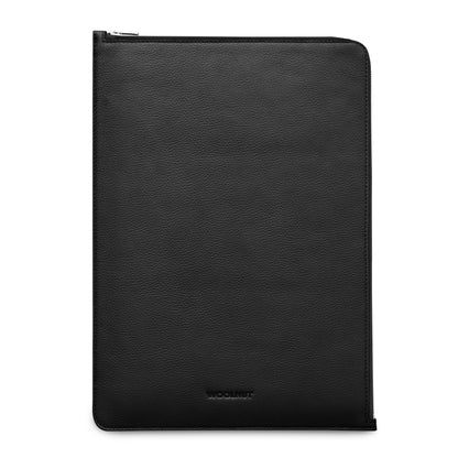 Woolnut Leather Folio für MacBook Pro 16" - Schwarz