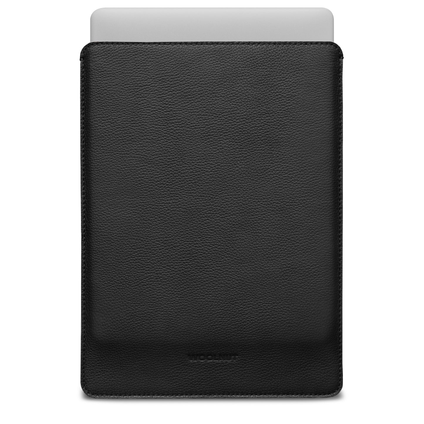 Woolnut Leather Sleeve für MacBook Pro/Air 13" - Schwarz