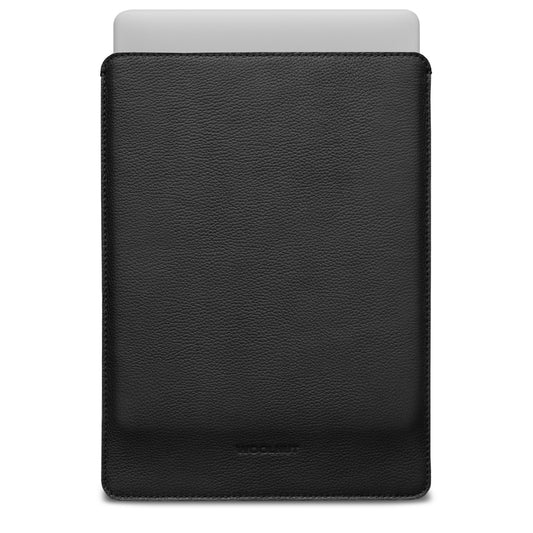 Woolnut Leather Sleeve für MacBook Pro/Air 13" - Schwarz