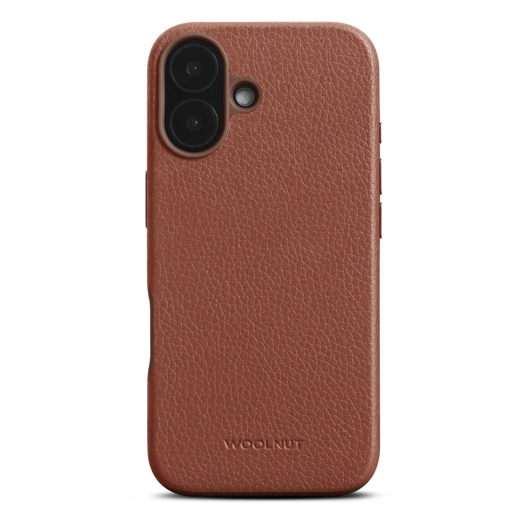 Woolnut iPhone 16 Leder Case mit Magsafe