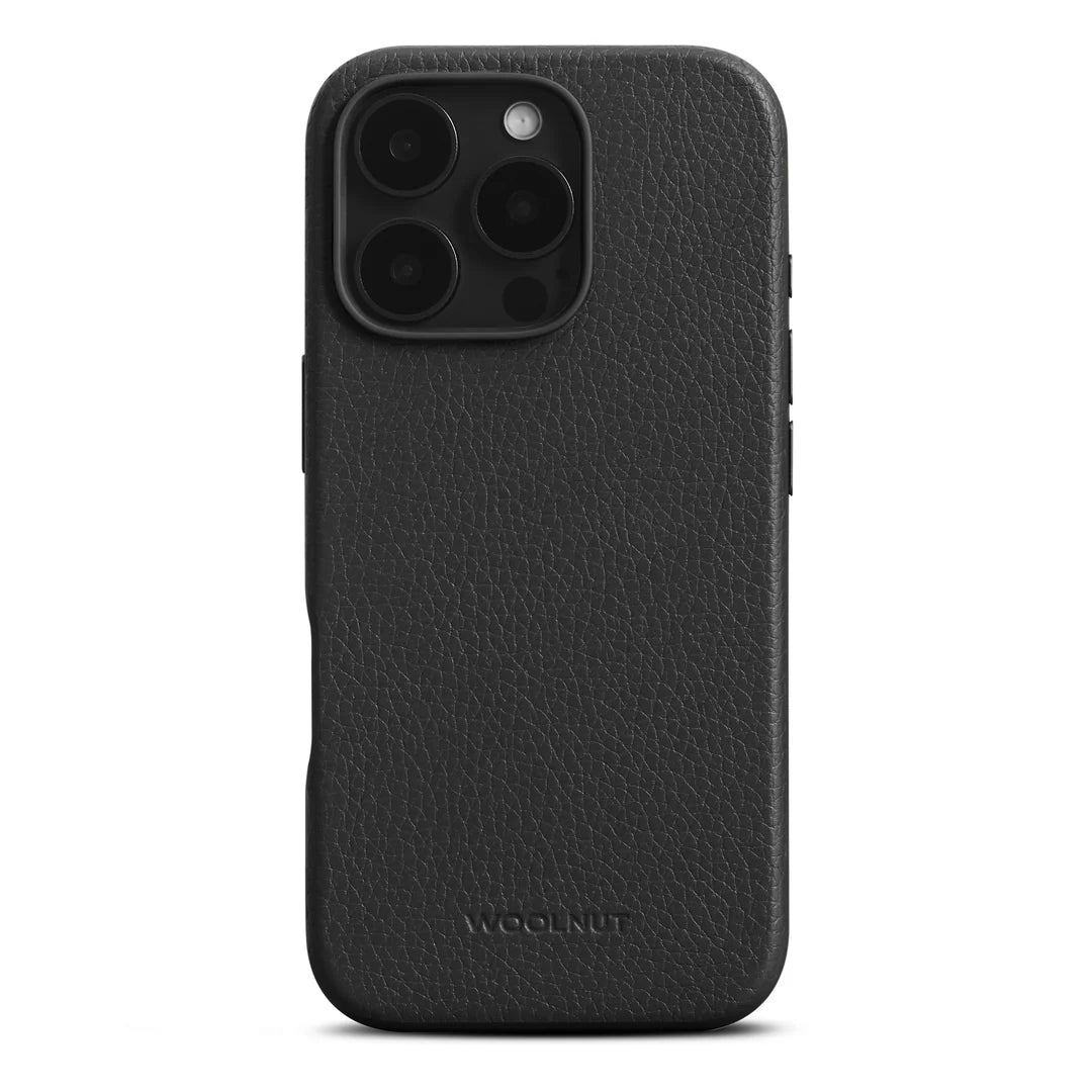Woolnut iPhone 16 Pro Max Leder Case mit Magsafe