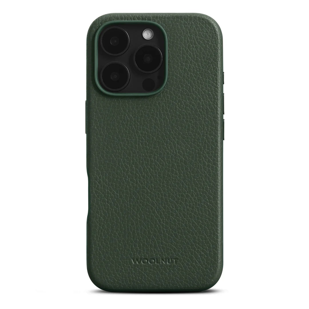 Woolnut iPhone 16 Pro Max Leder Case mit Magsafe