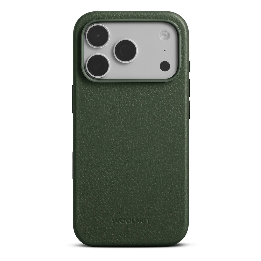 Woolnut iPhone 17 Pro Leder Case mit Magsafe