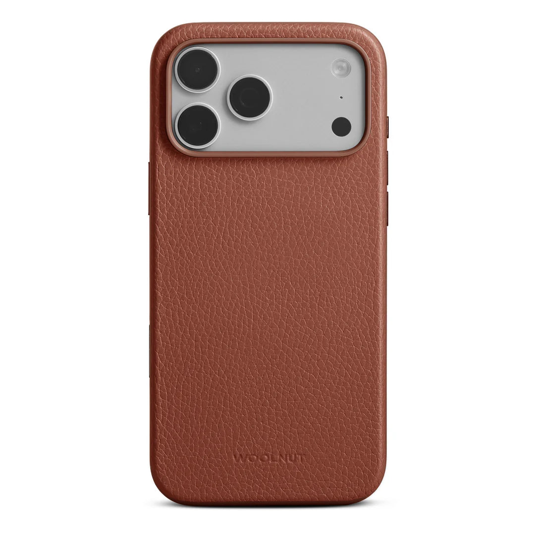 Woolnut iPhone 17 Pro Max Leder Case mit Magsafe
