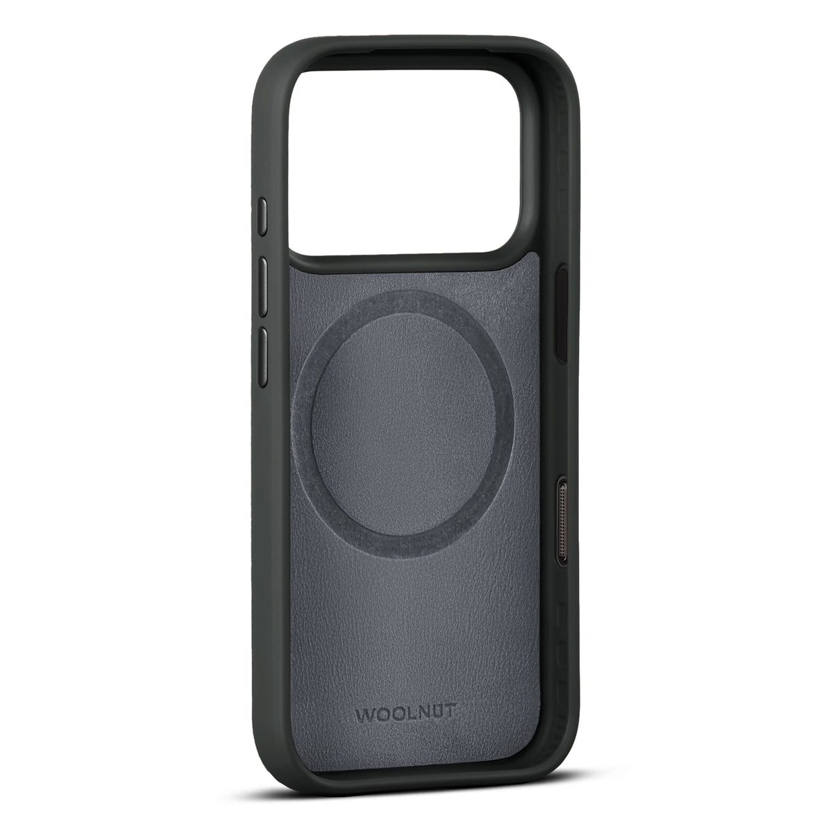 Woolnut iPhone 18 Pro Leder Case mit Magsafe