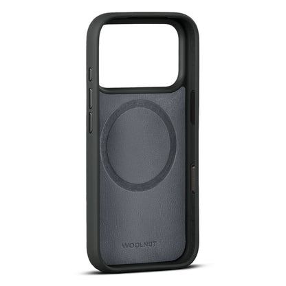 Woolnut iPhone 18 Pro Leder Case mit Magsafe