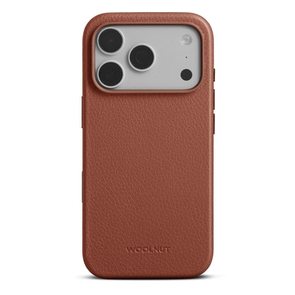Woolnut iPhone 18 Pro Leder Case mit Magsafe