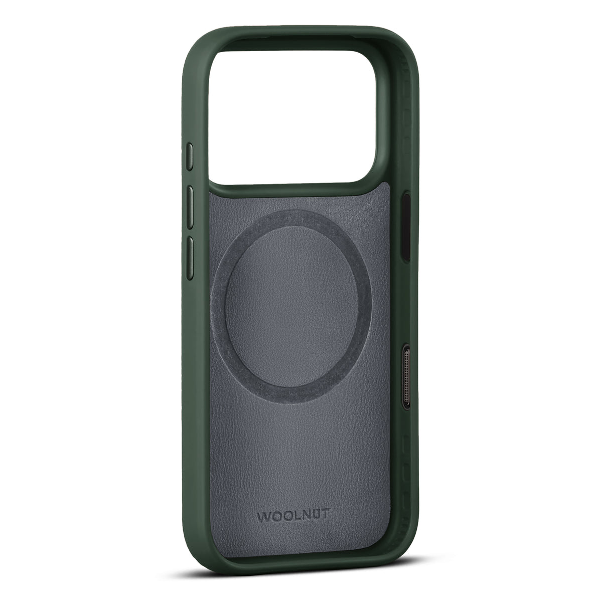 Woolnut iPhone 18 Pro Leder Case mit Magsafe