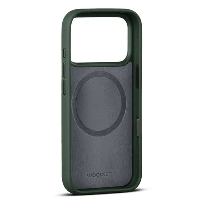 Woolnut iPhone 18 Pro Leder Case mit Magsafe