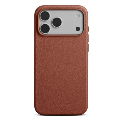 Woolnut iPhone 18 Pro Max Leder Case mit Magsafe