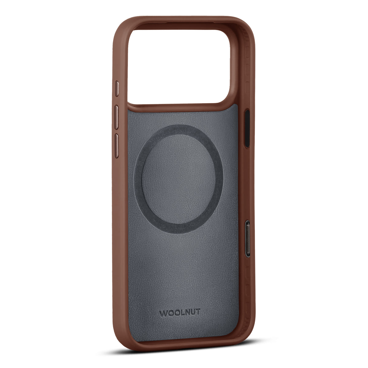 Woolnut iPhone 18 Pro Max Leder Case mit Magsafe